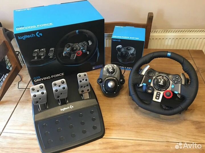 Руль logitech g29 + shifter