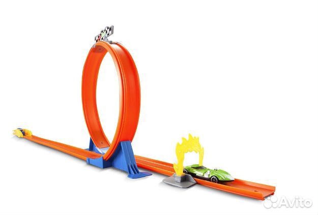 Автотрек с машиной - Трек сальто