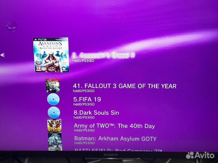 Sony playstation 3 super slim 1TB прошита 54 игры