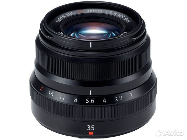 Объектив Fujifilm XF 35mm f/2 R WR Black Новый