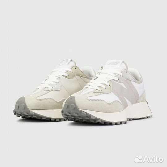 New Balance 327 Wmns White Moonbeam