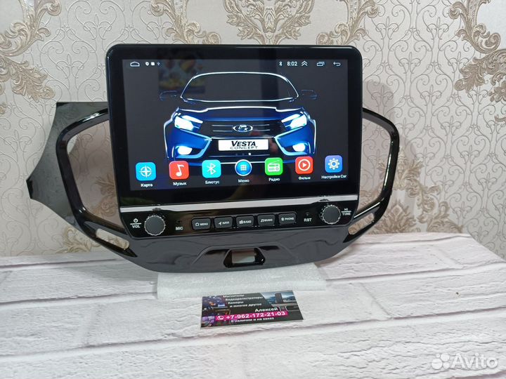 Магнитола LADA Vesta андроид новая
