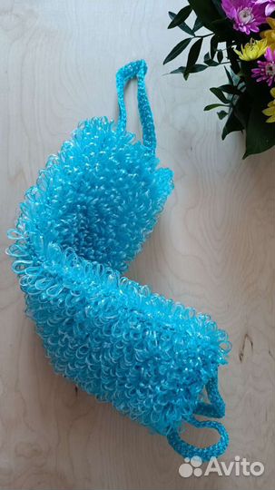 Мочалка ручной работы