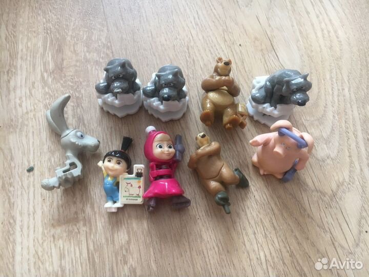 Киндер сюрприз маша и медведь