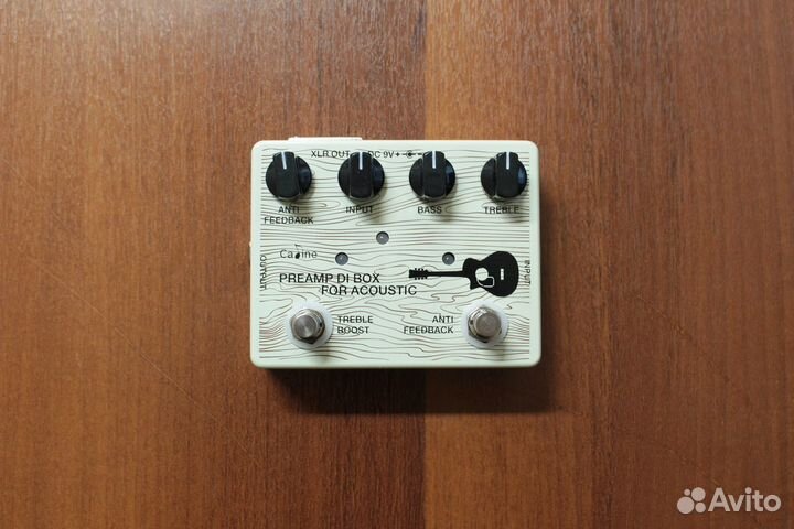 Caline CP-67, преамп для акустической гитары