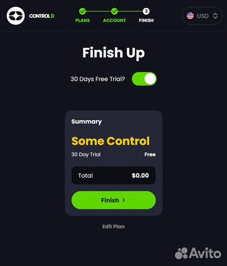 Оплачу подписку Control D на 1/12 месяцев