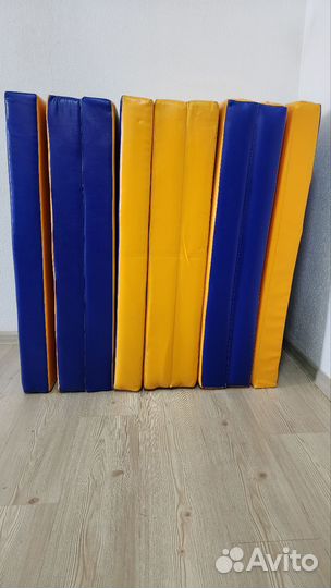Мат гимнастический складной