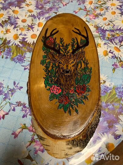 Выжигание по дереву - Картина своими руками