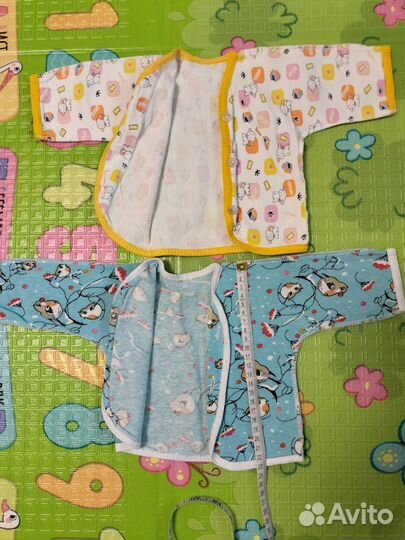 Распашонки для новорожденных 56