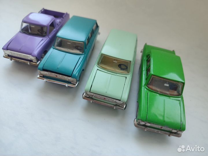 Коллекционные модели СССР 1 43 Москвичи