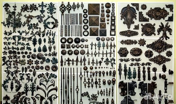 Кузнечный прокат и элементы художественной ковки