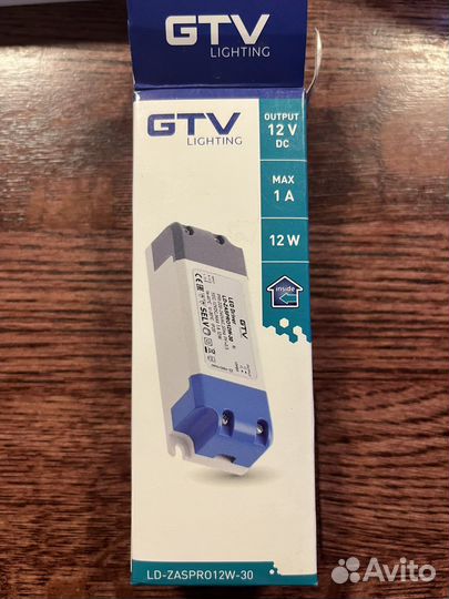 Блок питания для светодиодов Gtv lighting 12v