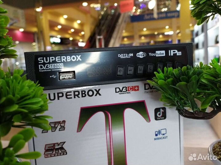 Цифровая приставка DVB-T2 (новая, гарантия)