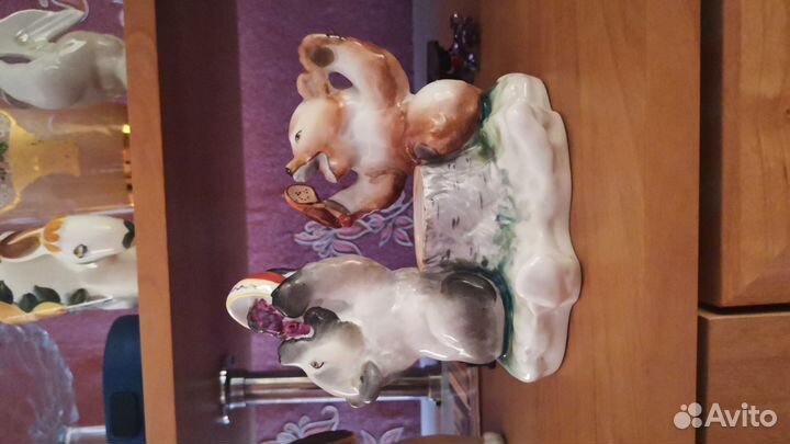 Фарфоровые статуэтки времен СССР