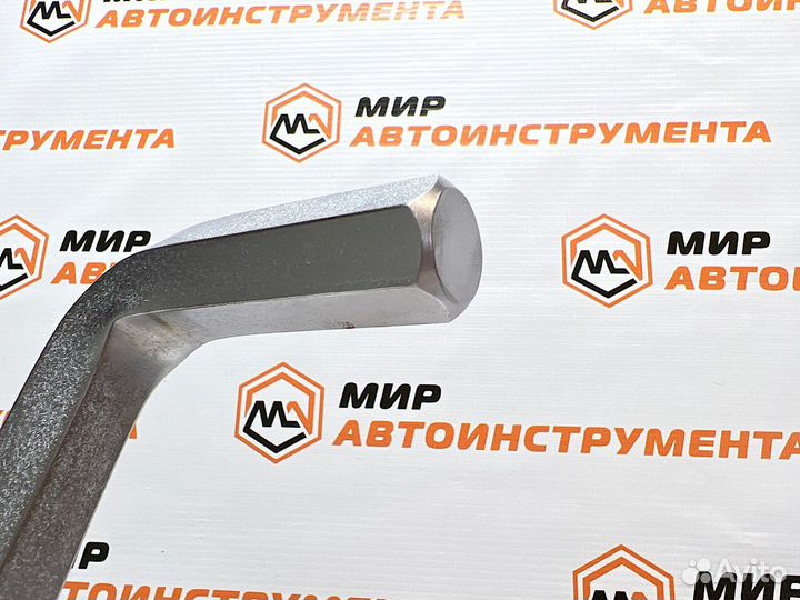 Набор ключей Г-образных, HEX 2-22 мм, 19 пр