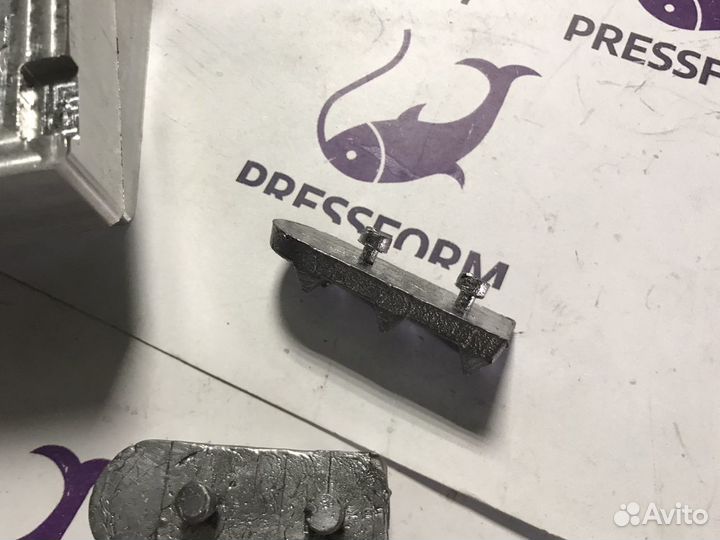 Форма чпу для литья свинцовой части (под пластик)