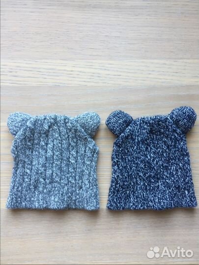 Новые детские шапочки с шерстью