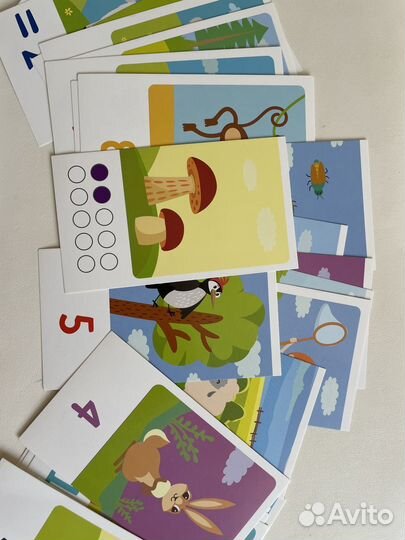 Развивающие карточки для детей