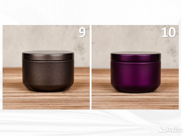 Алюминиевая тара для свечей