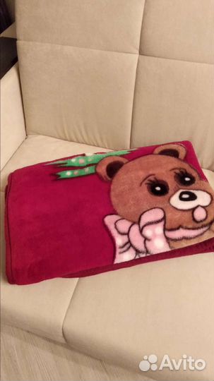 Одеяло байковое, плед и постельные принадлежности