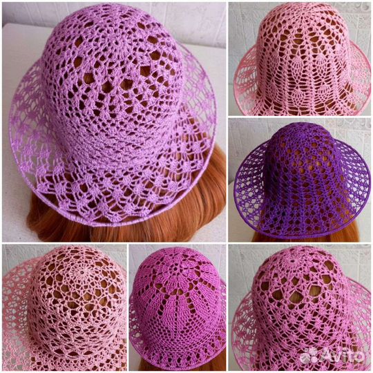 Шляпа Панамка женская летняя