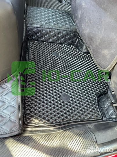 Коврики эва EVA 3D 3д с бортами Toyota Rav4 50