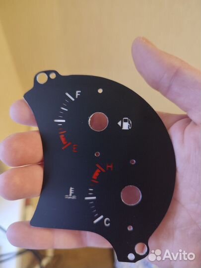 Шкалы приборной панели Hyundai Accent