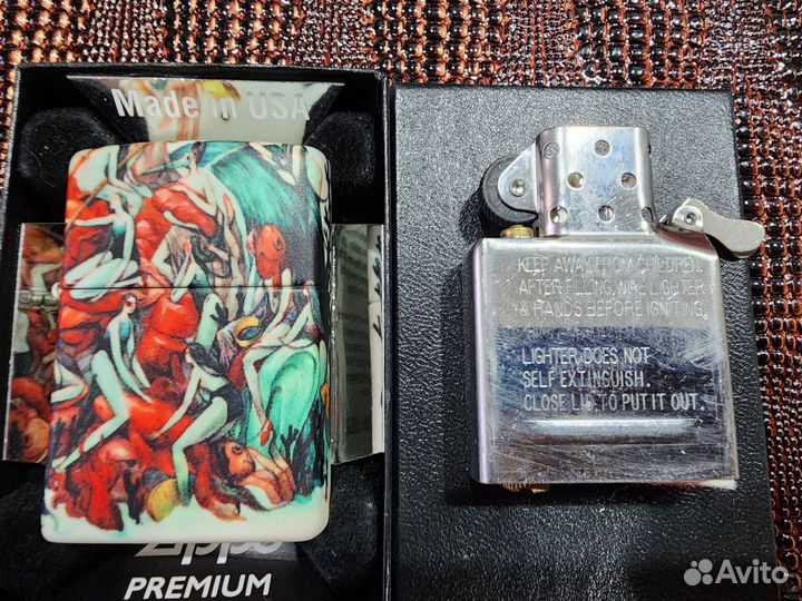 Зажигалка бензиновая zippo