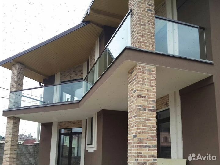 Перила Стеклянные ограждения