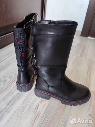 Сапоги зимние для девочки 36 размер