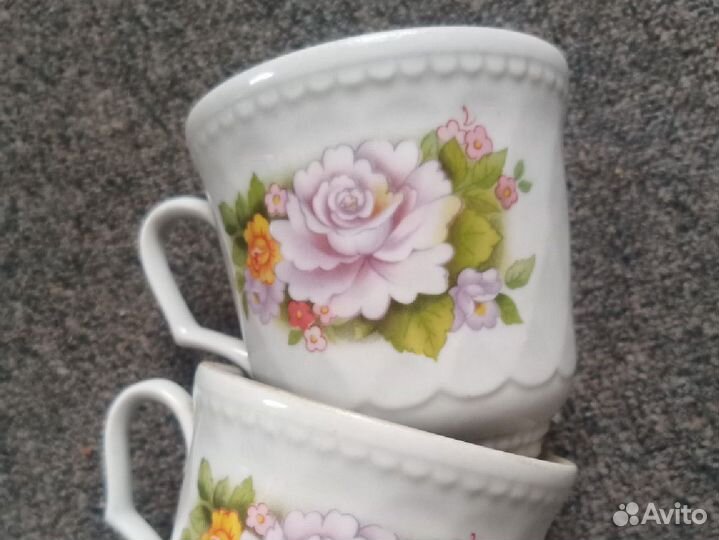 Фарфоровые чашки СССР