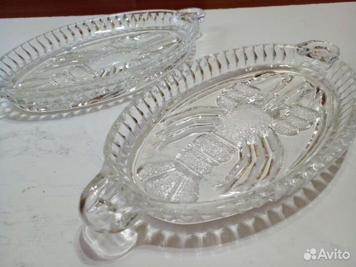 Блюдо-хрустальное стекло