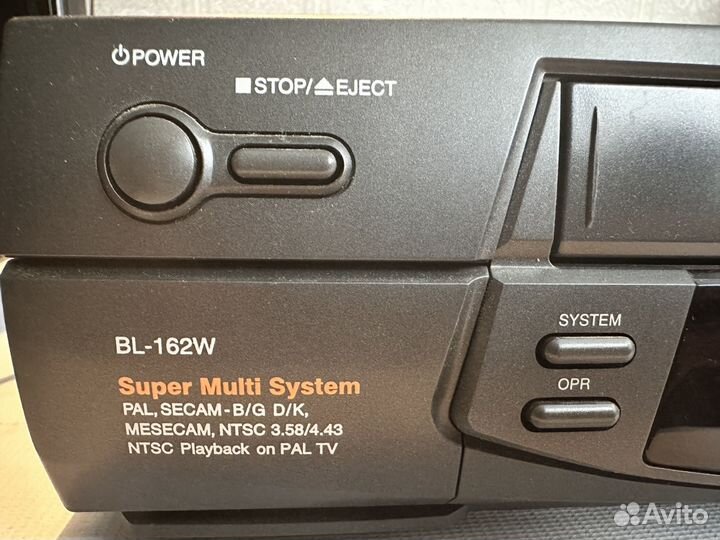 Кассетный видеоплеер пишущий LG BL-162W