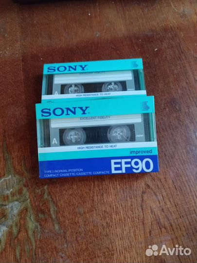Аудио кассеты новые Sony