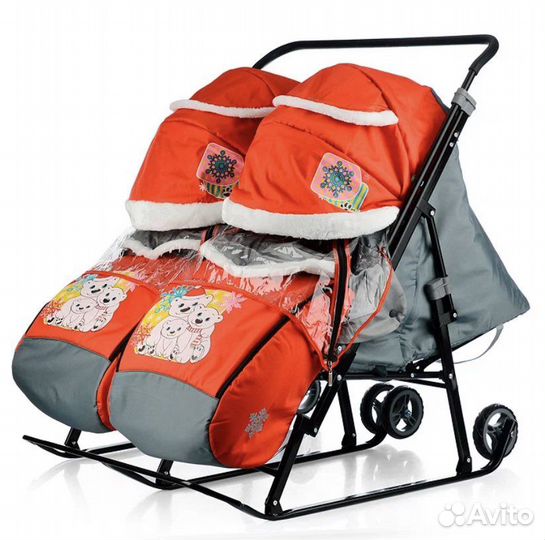 Санки для двойни