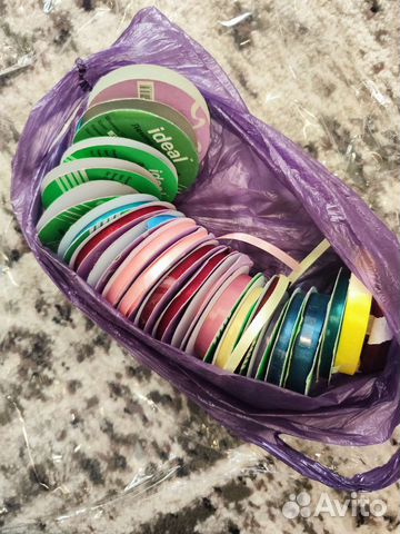 Продаю атласные ленты для творчества