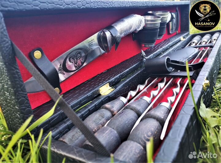 Шашлычный набор в кейсе №5 