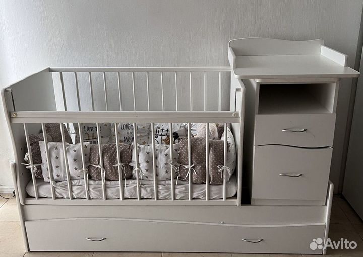 Детская кроватка трансформер