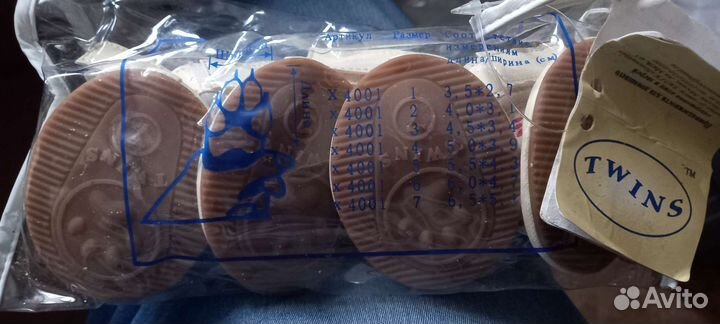 Сандали на лапы для собак. twins