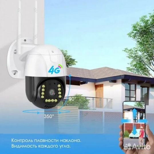 Камера видеонаблюдения 4g с симкартой