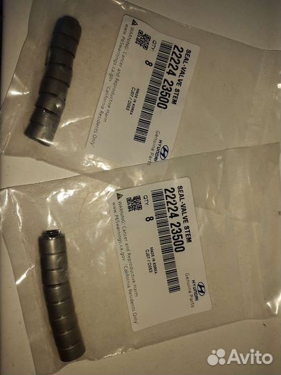 Hyundai accent маслосъёмные колпачки