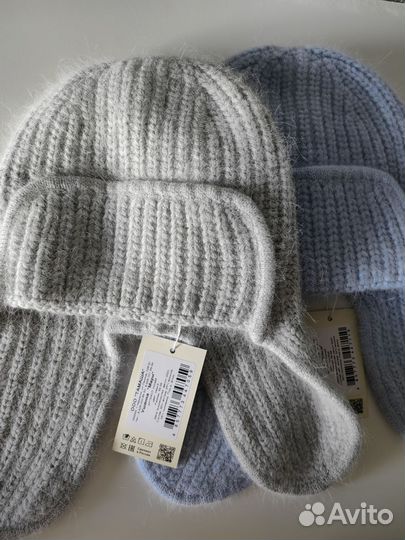 Шапка ушанка женская