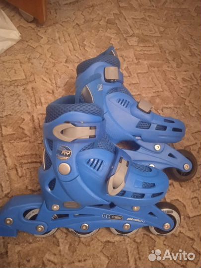 Роликовые коньки детские раздвижные