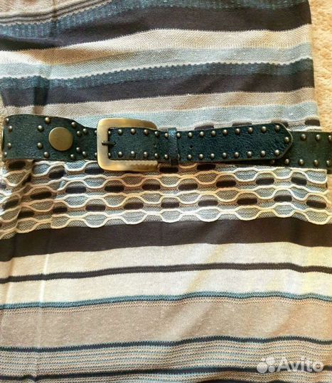 Ремень/корсет/бохо натур кожа Vera Pelle Италия