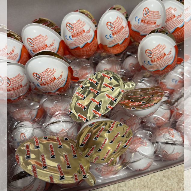 Kinder joy Minecraft шоколад