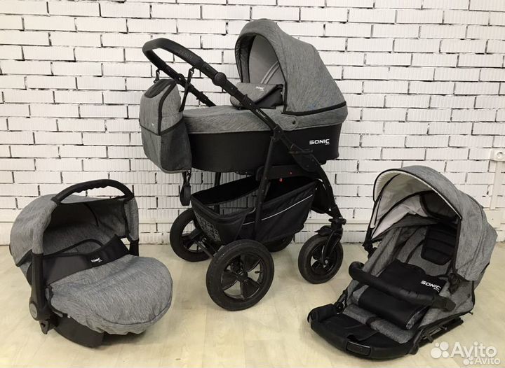 Коляска 3 в 1 verdi sonic