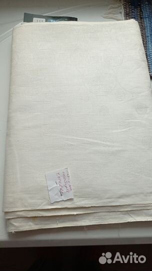 Скатерти советские льняные