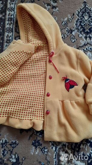 Пальто для девочки 98