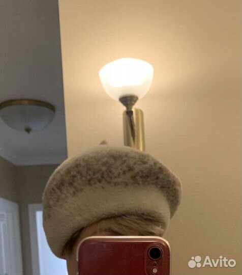 Берет женский утепленный