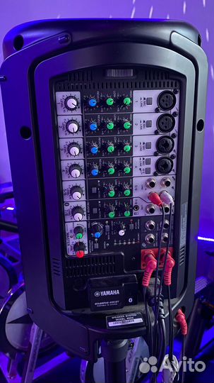 2шт Акустическая система yamaha 400 s с пультом
